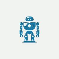 Automated Robot Logo vector