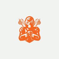 Next Technologies Robot Logo vector