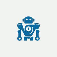 Mech Dynamos Robot Logo vector