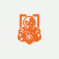 Cyber Labs Robot Logo vector