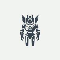 Tech Industries Robot Logo vector