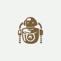 Robot Xcel Logo vector