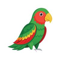 Vibrant Redlored Amazon vector