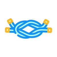 square knot nautical color icon illustration vector