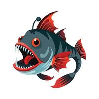 Dynamic Artwork of Fangtooth Fish vector