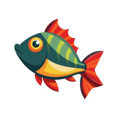 Elegant Artwork of McGyver Fish