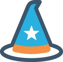 Abstract Wizards Hat Design with Creative, Surreal Elements vector