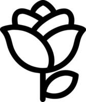 Transparent Rose Design with Glowing Edges and Soft Light Play vector