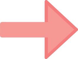 Dynamic Right Arrow Design with Motion Effect and Fluid Direction vector