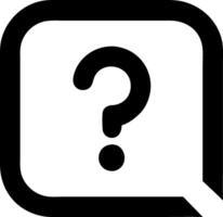 Abstract Question Mark Design with Fluid, Organic Shapes vector