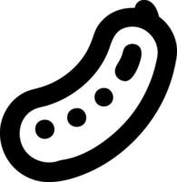 Classic Deli-Style Pickled Gherkins Design with Bold Branding vector