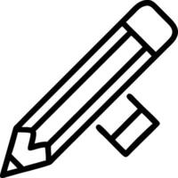 Minimalist Pencil Design with Clean Lines and Neutral Hues vector