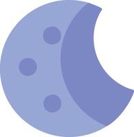 Geometric Moon Design with Sharp, Angular Lines and Shapes vector