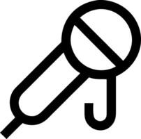 Artistic Microphone Design with Intricate Detailing and Smooth Lines vector