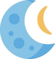 Ethereal Moon Design with Soft Glow and Subtle Craters vector