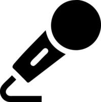 Handheld Microphone Design with Microphone Windshield vector