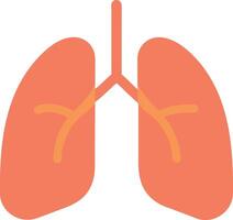 Abstract Lungs Design with Flowing, Organic Shapes vector