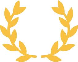 Decorative Laurel with Intricate Leaf Detailing vector