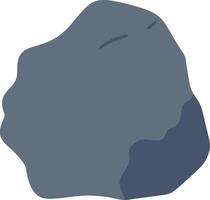 Smooth Large Rock with Polished Finish and Subtle Veining vector