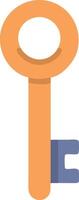 Timeless Key Design with Polished Chrome Finish vector