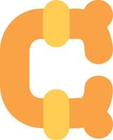 Sleek and Smooth Colon Design vector