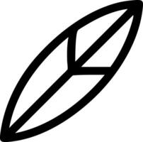 High-End Surfboard with Streamlined, Professional Design vector