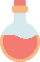 Magical Elixir in Ornate Glass Bottle vector