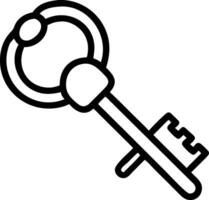 Worn and Weathered Key Aesthetic vector