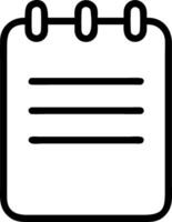 Unique Notepad with Sticky Notes Section vector
