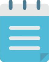 Eco-Friendly Notepad with Recycled Paper vector