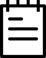 Compact and Portable Notepad Design vector