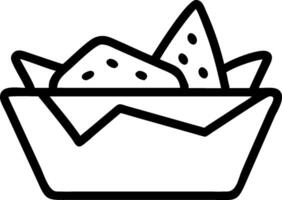 Sleek and Functional Nacho Box Design vector