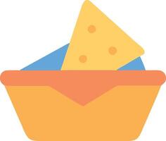 Innovative Nacho Box Structure vector