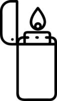 High-Tech Lighter Concept vector