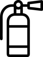 Modern Fire Extinguisher Concept with Clean Lines vector