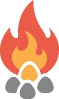 Intense Burning Ember Artwork vector
