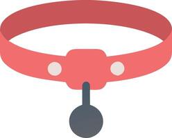 Hand-Drawn Dog Collar Sketch vector