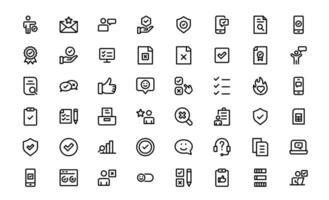 Premium Survey Icons collection. Clean, Editable Vectors for Data Collection, Market Research, Customer Feedback, and Polling Applications.