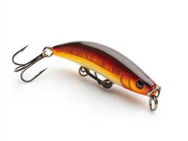 Colorful fishing lure ready for a day on the water photo