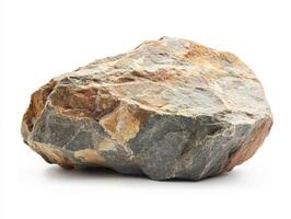 Natural stone with rough texture and earthy colors photo