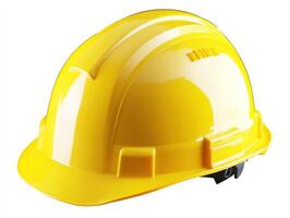 Hard hat designed for safety in construction environments photo