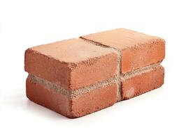 Brick used for construction and landscaping projects photo