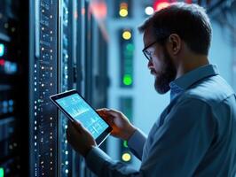 Professional monitoring data analytics in a modern data center photo