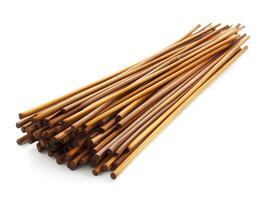 Wooden sticks piled together for crafting or cooking purposes photo