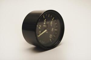 Pressure gauge. A pressure measuring device. photo