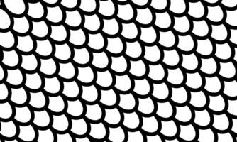 Fish, mermaid, dragon scales pattern. Modern repeating stylish diagonal texture. vector
