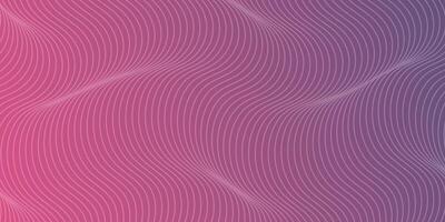 Abstract wave patterns in shades of pink and purple creating a vibrant background design vector