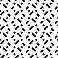 Seamless random diagonal black and white pattern background design vector