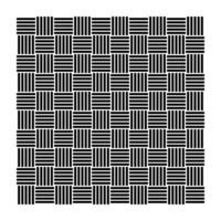 Black and White Geometric Optical Illusion Seamless Pattern vector