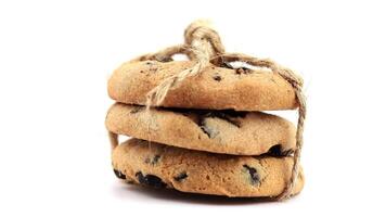 A stack of cookies tied with twine video